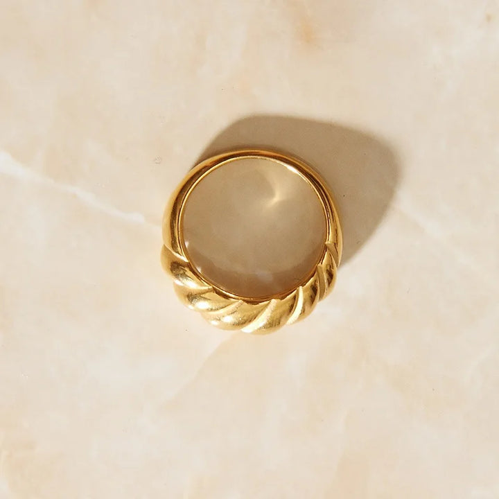 Maria Crescent Rings