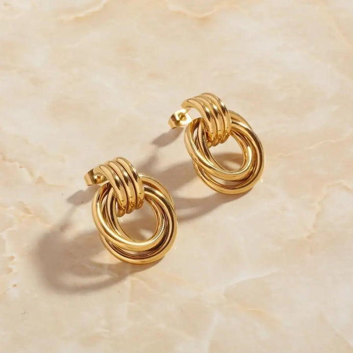 Camélia Earrings