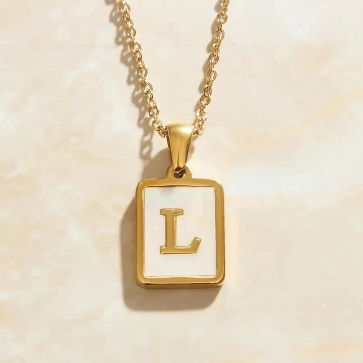 Golden Letter Necklace - madoucechérie